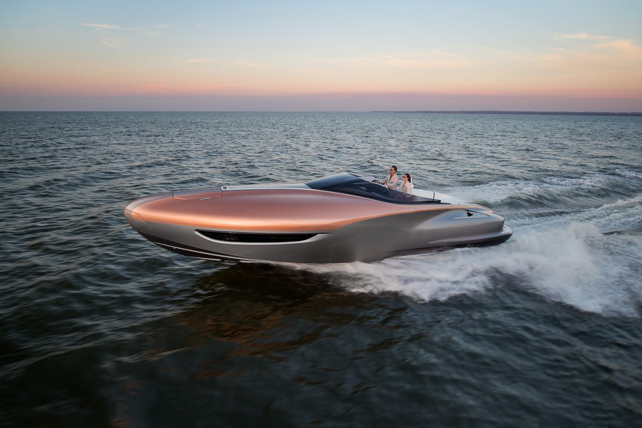 he Lexus Sport Yacht Concept, unveiled in 2017